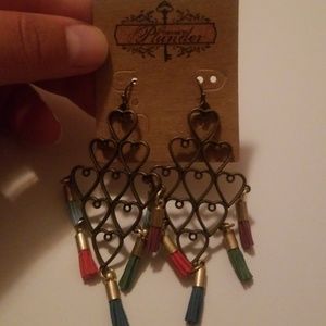 Plunder vintage tassel earrings